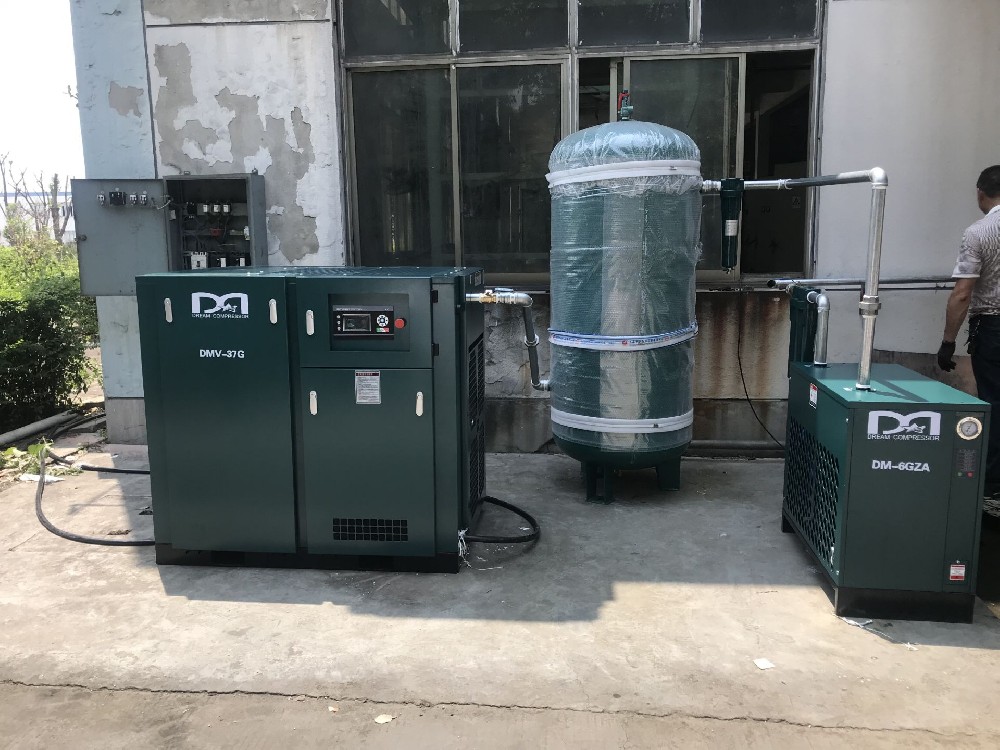 蘇州某科技有限公司采購(gòu)德蒙永磁變頻螺桿式空壓機(jī)案例